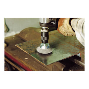 CEPILLO DE COPA DE ALAMBRE DE ACERO, VÁSTAGO HEXAGONAL, Ø75mm 2108000 WOLFCRAFT