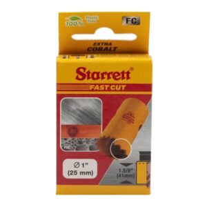 CORONA PERFORADORA BI-METAL FAST CUT Ø25mm 63FCH025 STARRETT