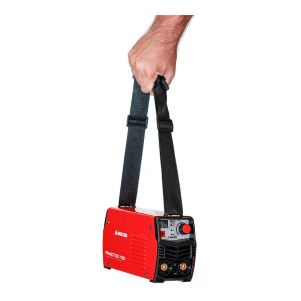 EQUIPO SOLDADOR 7000W INVERTER PRACTICO 150 CON ACCESORIOS SOLTER - Imagen 2
