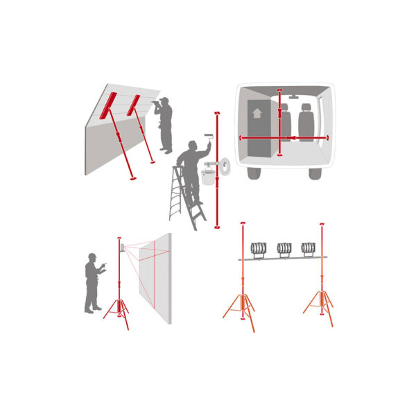 PUNTAL EXPANSION P3 PIHER 155-290cm REF. 30012 - Imagen 4