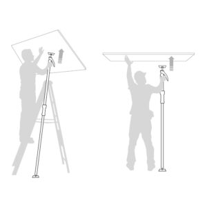 DISPOSITIVO ARM+ DE CONSTRUCCIÓN EN ALUMINIO PIHER REF. 34089