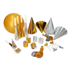 PACK BOLSA COTILLON FIN DE AÑO PARA 6 PERSONAS