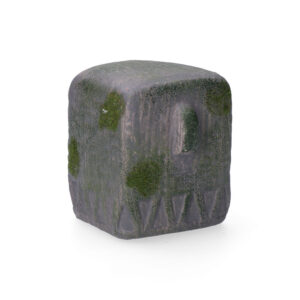ESTATUA GRIS 9x8x9.5cm