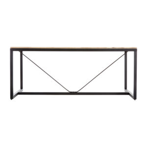 MESA DE COMEDOR MADERA NATURAL ACACIA MODELO EDENA 180x90x75cm