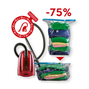 FUNDA CON VÁLVULA DE VACIO 80x50cm MONDEX