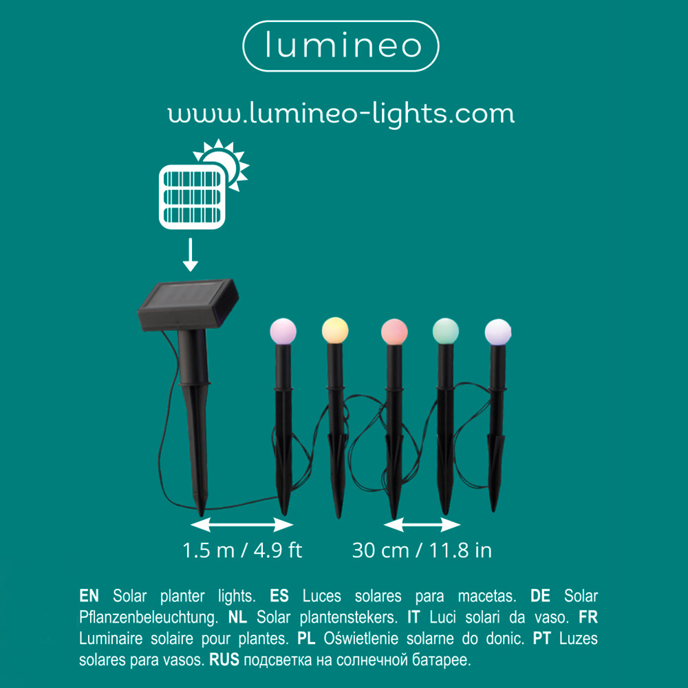 LUZ DE ESTACA SOLAR CON FORMA SEMBRADORA 898167