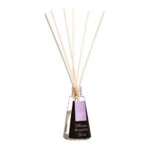 DIFUSOR AROMA MIKADO 50ml+6 BARRITAS COLORES / MODELOS SURTIDOS
