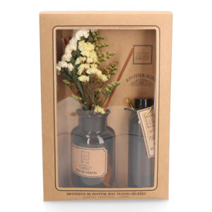 DIFUSOR CON FLORES SECAS 100ml MODELOS SURTIDOS