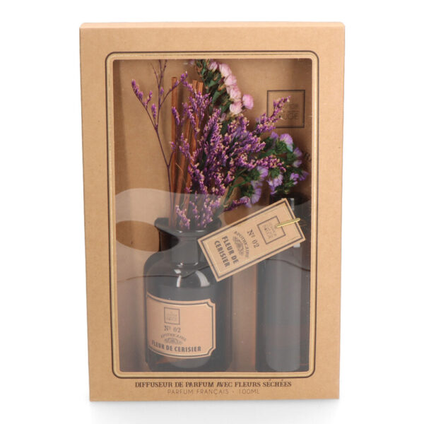 DIFUSOR CON FLORES SECAS 100ml MODELOS SURTIDOS - Imagen 3