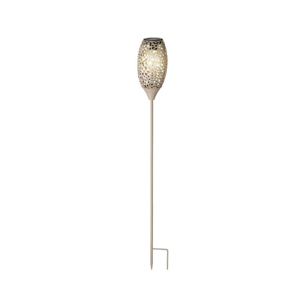 ANTORCHA MICRO LED SOLAR BLANCO CALIDO Ø11x94cm 5 LEDS COLORES/MODELOS SURTIDOS - Imagen 3