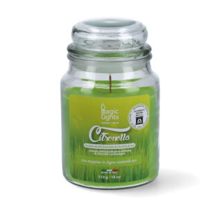 VELA CITRONELA EN TARRO 510ml MAGIC LIGHTS