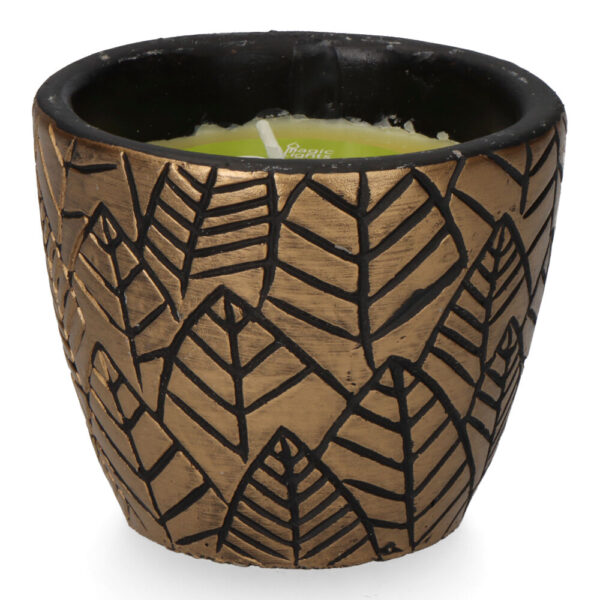VELA CITRONELA DE TERRACOTA "HOJAS" COLORES SURTIDOS - Imagen 6