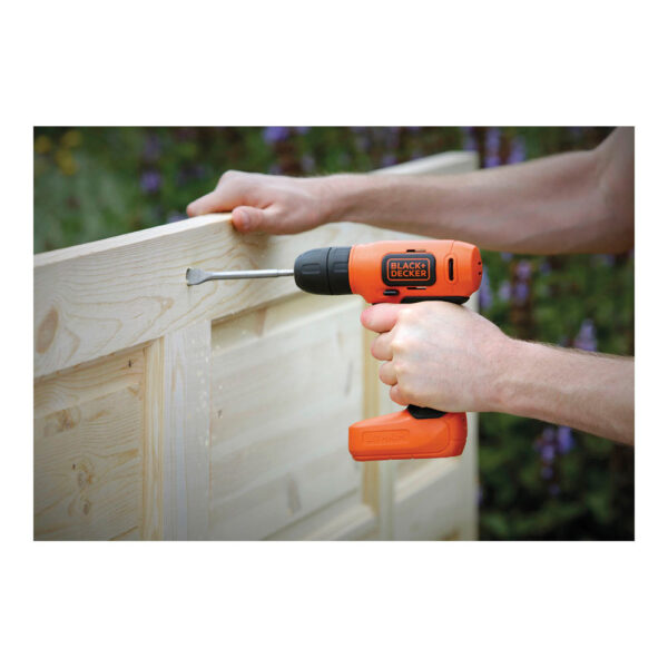 TALADRO ATORNILLADOR ULTRA COMPACTO 7,2V BDCD8-QW BLACK+DECKER - Imagen 3