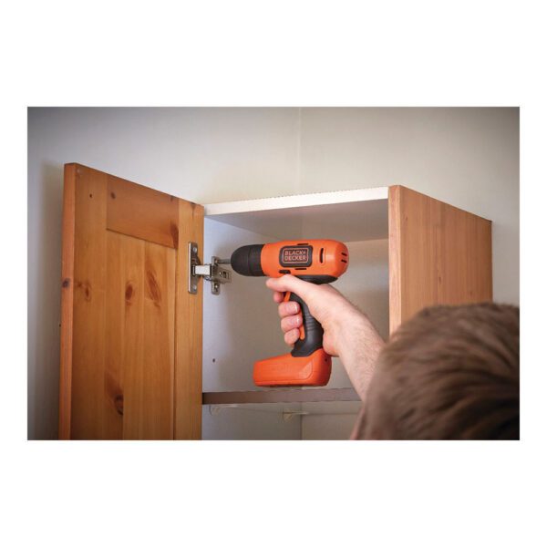 TALADRO ATORNILLADOR ULTRA COMPACTO 7,2V BDCD8-QW BLACK+DECKER - Imagen 4