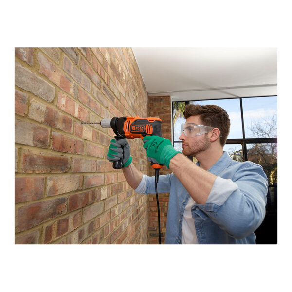 TALADRO PERCUTOR 850W BEH850K-QS BLACK+DECKER - Imagen 3