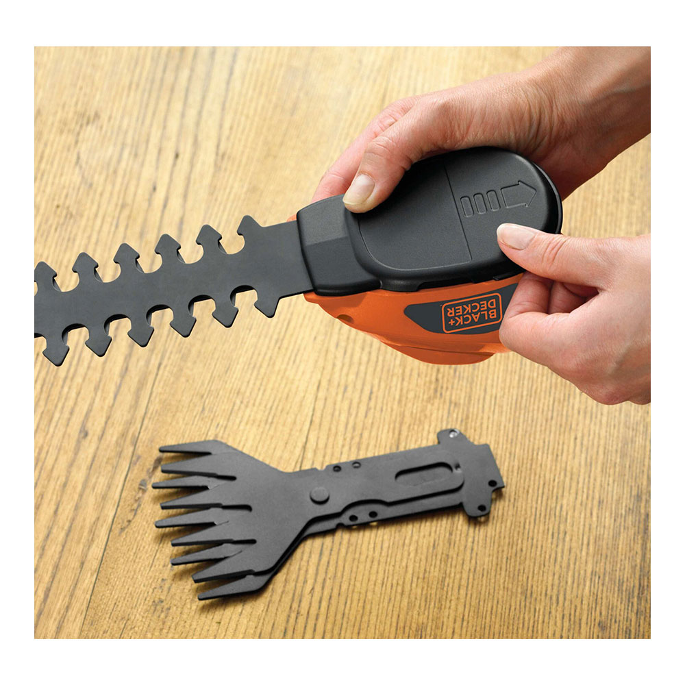 KIT TIJERA CORTACÉSPED/ARREGLASETOS 7,2V GSL700-QW BLACK+DECKER