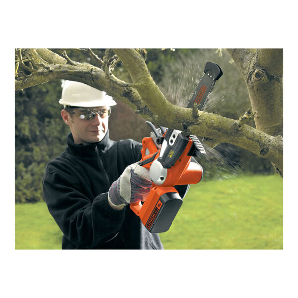 MOTOSIERRA 18V A BATERIA 2Ah  GKC1820L20-QW BLACK+DECKER - Imagen 2