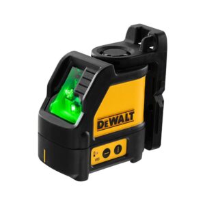S.OF. NIVEL LÁSER AUTONIVELANTE VERDE DE 2 LÍNEAS EN CRUZ (HORIZONTAL Y VERTICAL) DW088CG-XJ DEWALT