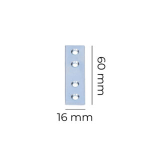 PLETINA ZINCADA 55x15x1mm