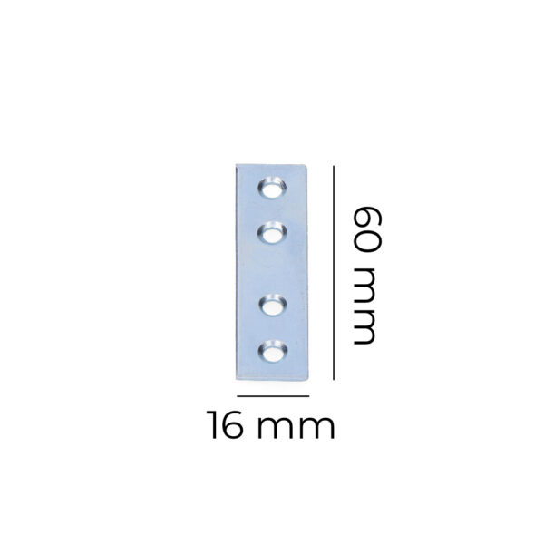 PLETINA ZINCADA 55x15x1mm