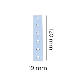 PLETINA ZINCADA 120x19x2mm