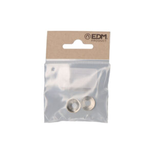 PACK 2 unid. SOPORTE BARRA ARMARIO EXTENSIBLE 12 NIQUEL EDM