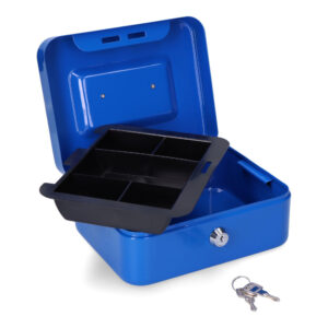 CAJA DE CAUDALES CFC09 200x160x90mm AZUL M13394 MICEL