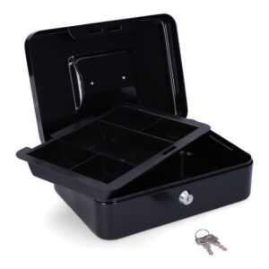 CAJA DE CAUDALES CFC09 250x180x90mm NEGRO M13399 MICEL