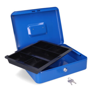 CAJA DE CAUDALES CFC09 300x240x90mm AZUL M13400 MICEL