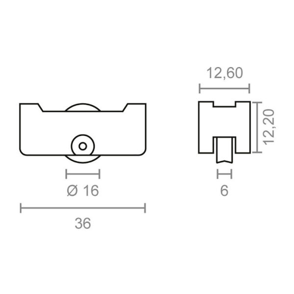 BLISTER RODAMIENTO INASA 151 RD12 ZN EDM - Imagen 2