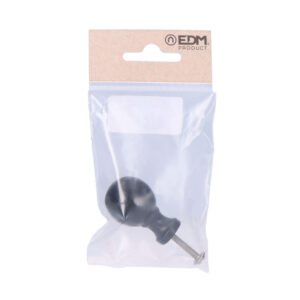 POMO BOLA 25mm H° NEGRO EDM