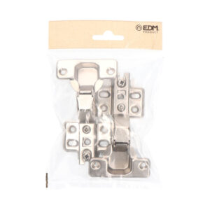 BLISTER BISAGRA CAZOLETA 45º BC09 35mm ZN EDM