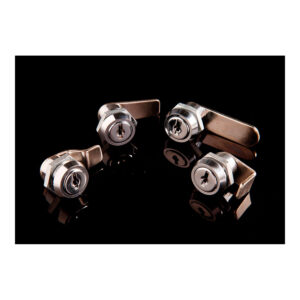 CERRADURA 111 C. NIQUEL. LENGÜETA CURVA DE 30mm. CON 2 LLAVES. IFAM