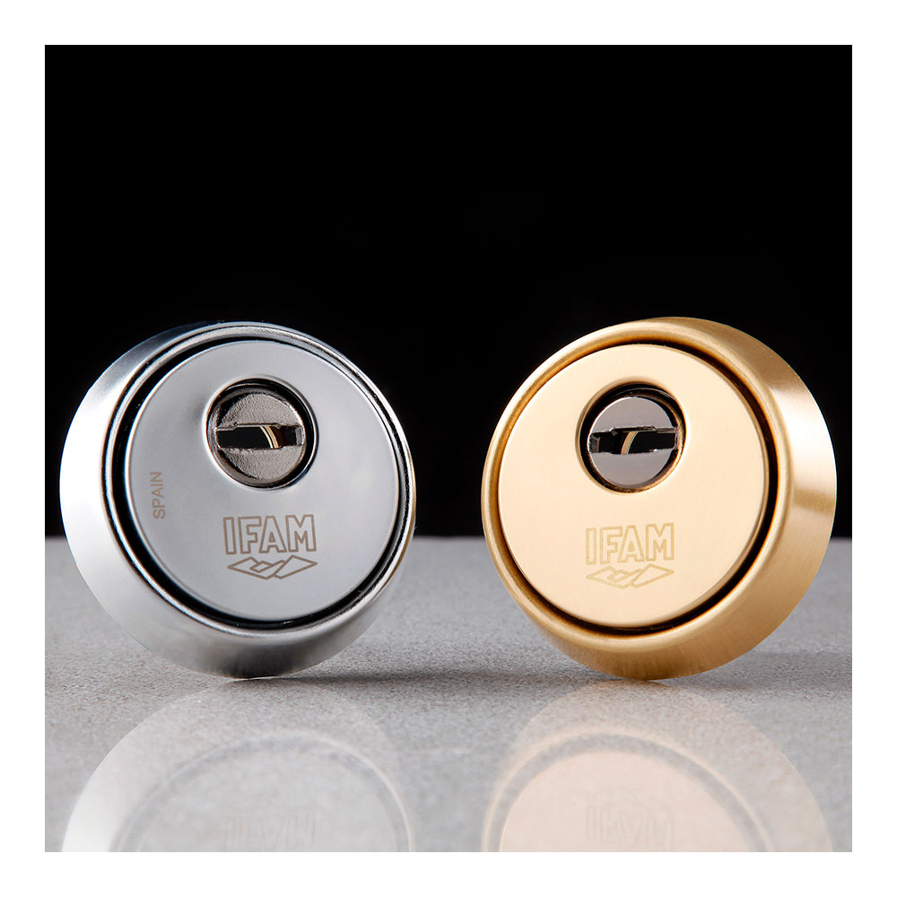 ESCUDO ES610L ACABADO LATÓN. Ø64mm. IFAM