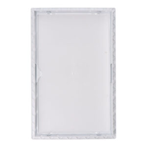TAPA DE REGISTRO RECTANGULAR EMPOTRABLE ABS 25x40cm BLANCA