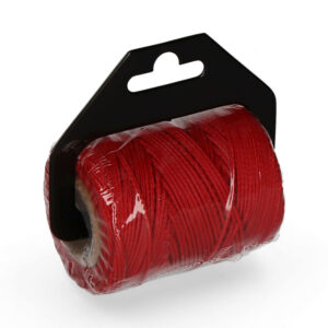BOBINA TRENZADA POLIPROPILENO 8842 100m ROJO EDM