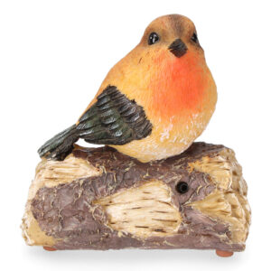 FIGURA PAJARO CON SENSOR DE MOVIMIENTO Y SONIDO (MODELOS SURTIDOS) 12,5cm COLORES / MODELOS SURTIDOS