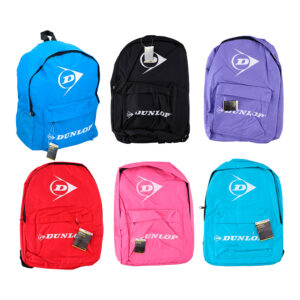 MOCHILA DE ESCUELA 20 LITROS (COLORES SURTIDOS) DUNLOP