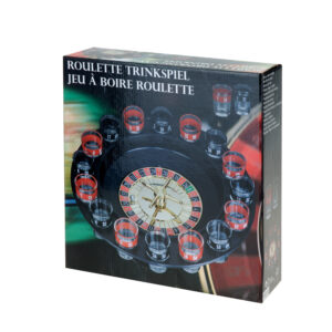 JUEGO DE CHUPITOS RULETA Ø30x7cm