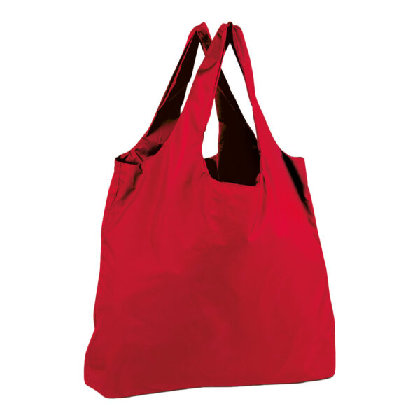 BOLSA IMPERMEABLE COMPRA PLEGABLE, COLORES SURTIDOS, soporta 20kg 30206.  C-COLLECTION - Imagen 4