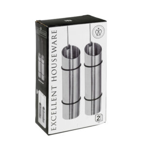 CONJUNTO DE 2 HUMIDIFICADORES INOXIDABLES