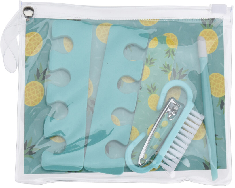 SET DE PEDICURA 6 PIEZAS. DISEÑOS VARIOS