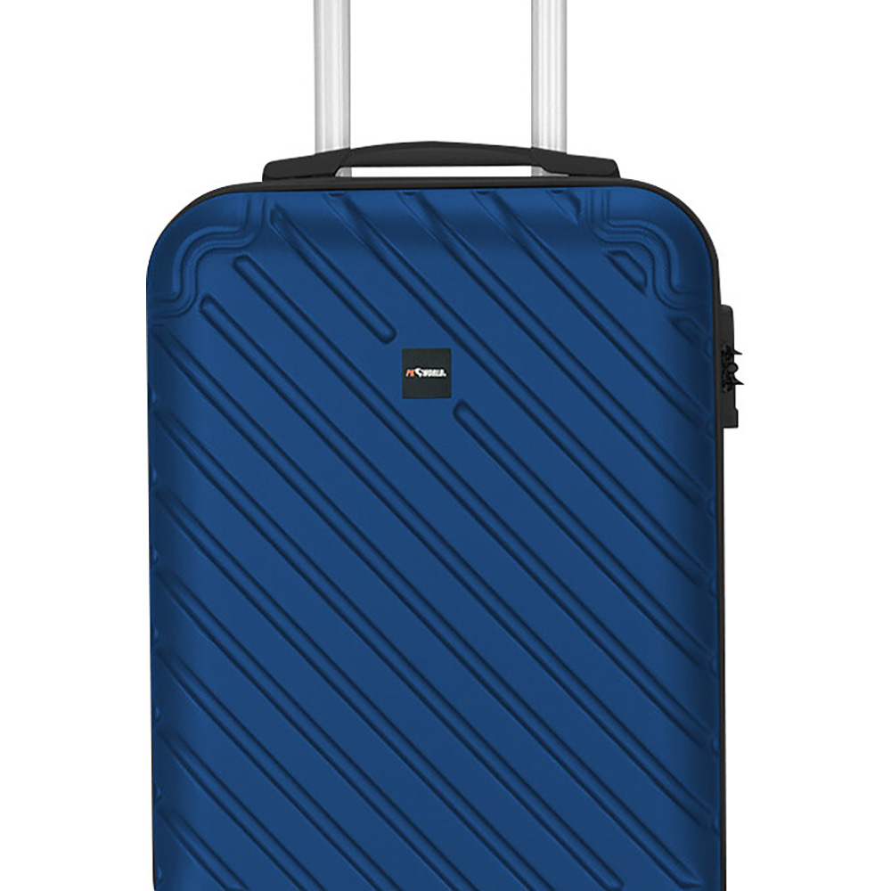 MALETA DE CABINA CON RUEDAS AZUL 28L