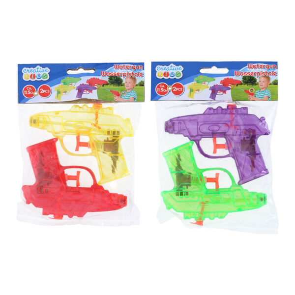PACK 2 PISTOLAS DE AGUA 11,5cm CREATIVE KIDS MODELOS SURTIDOS - Imagen 4