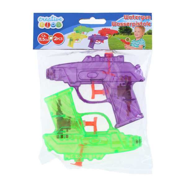 PACK 2 PISTOLAS DE AGUA 11,5cm CREATIVE KIDS MODELOS SURTIDOS - Imagen 5