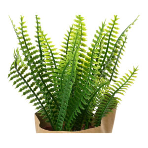 PLANTA ARTIFICIAL CON MACETA DE PAPEL DE 18cm MODELOS SURTIDOS 808607