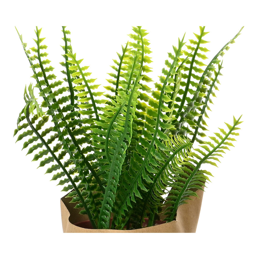 PLANTA ARTIFICIAL CON MACETA DE PAPEL DE 18cm MODELOS SURTIDOS 808607