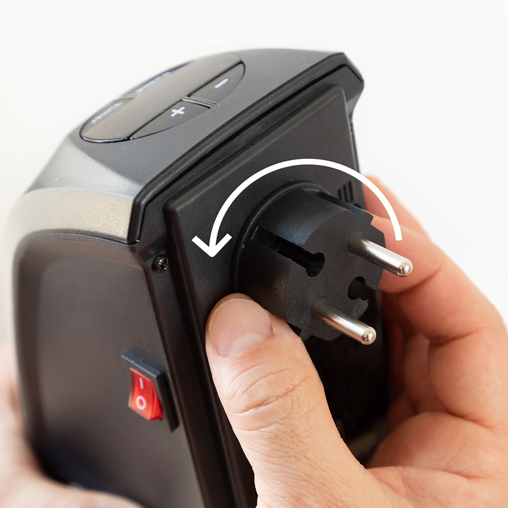 CALEFACTOR TERMOCERÁMICO DE ENCHUFE HEATPOD 400W V0101227 INNOVAGOODS - Imagen 9