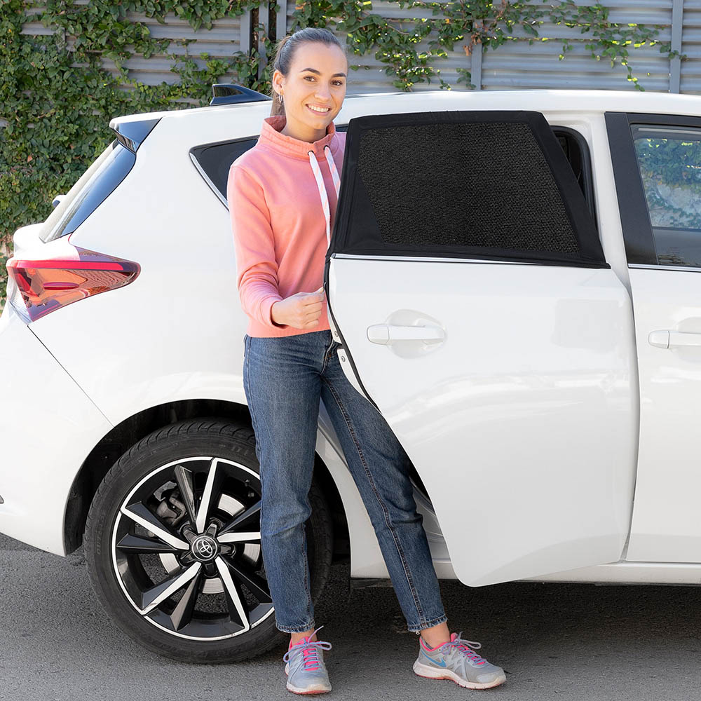 PACK 2 unid. MALLA PARASOL PARA COCHE UVLOCK V0103468 INNOVAGOODS - Imagen 5