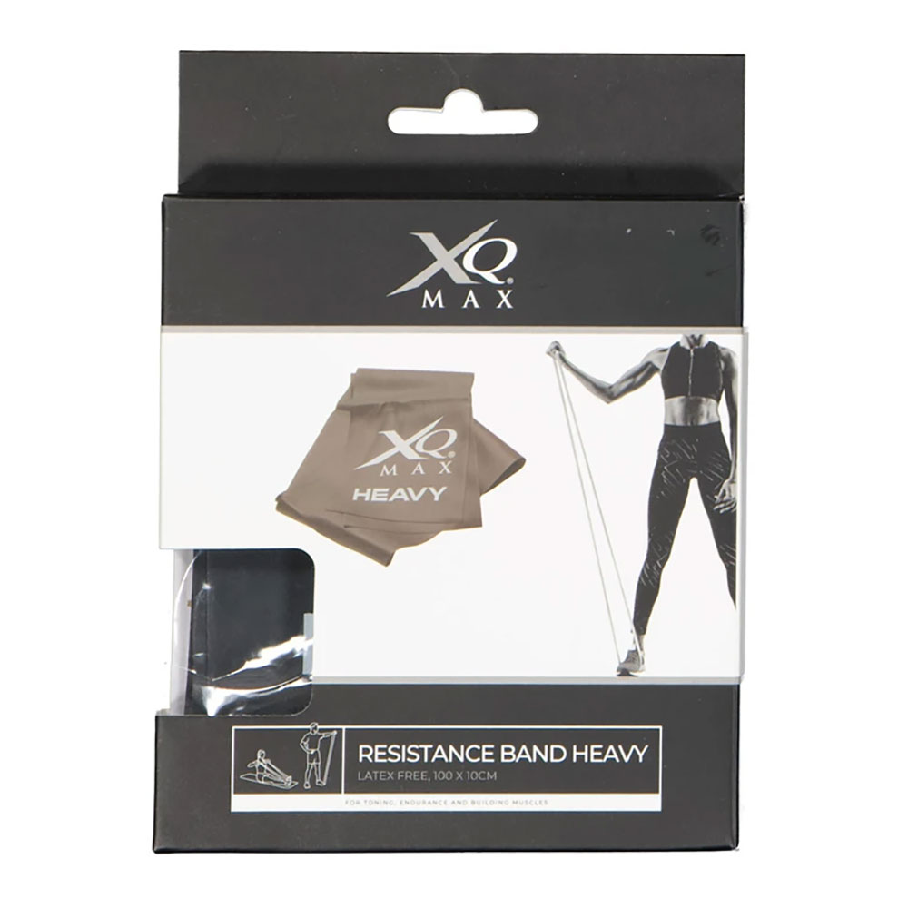 BANDA AERÓBICA FUERTE COLOR NEGRO XQMAX
